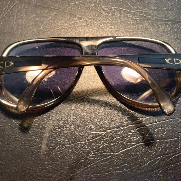 Vintage '70s Men's Dior oversize Sunglasses - Picture 4 of 12